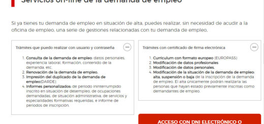 apuntarse al paro en Madrid por primera vez