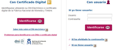 Solicitar usuario oficina virtual