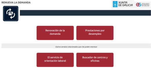 Procedimiento para sellar el paro Online en la Xunta de Galicia