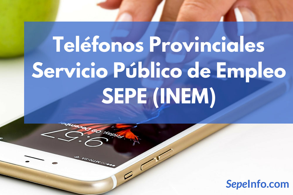 telefonos sepe gratuitos 